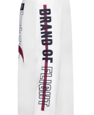 Big Boys Jumpman Flight Logo Long Sleeve T-shirt