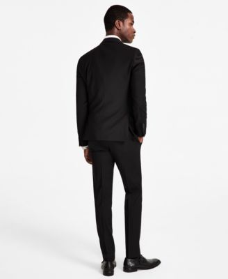 Men's Skinny-Fit Wool Blend Suit Separates