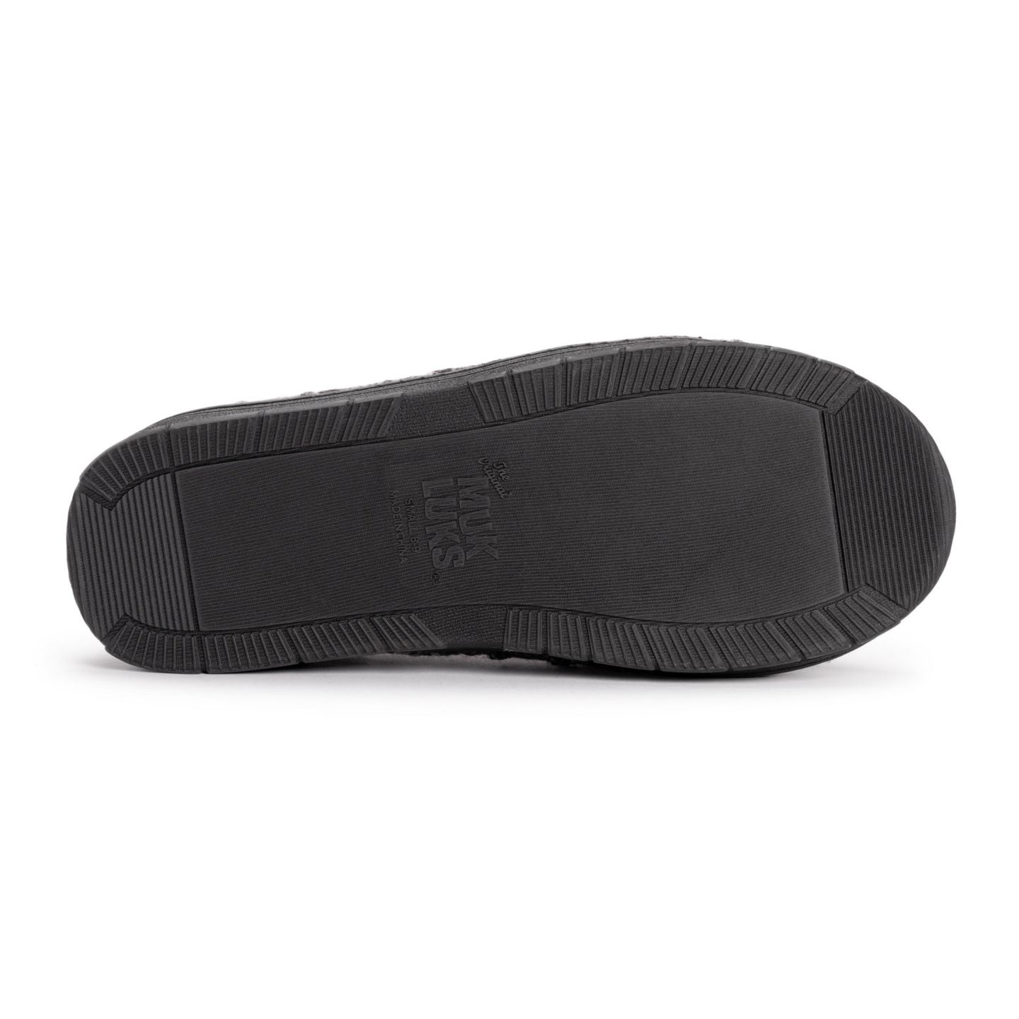 Мужские тапочки MUK LUKS Kristof Slippers, цвет: Чёрный — фото 4