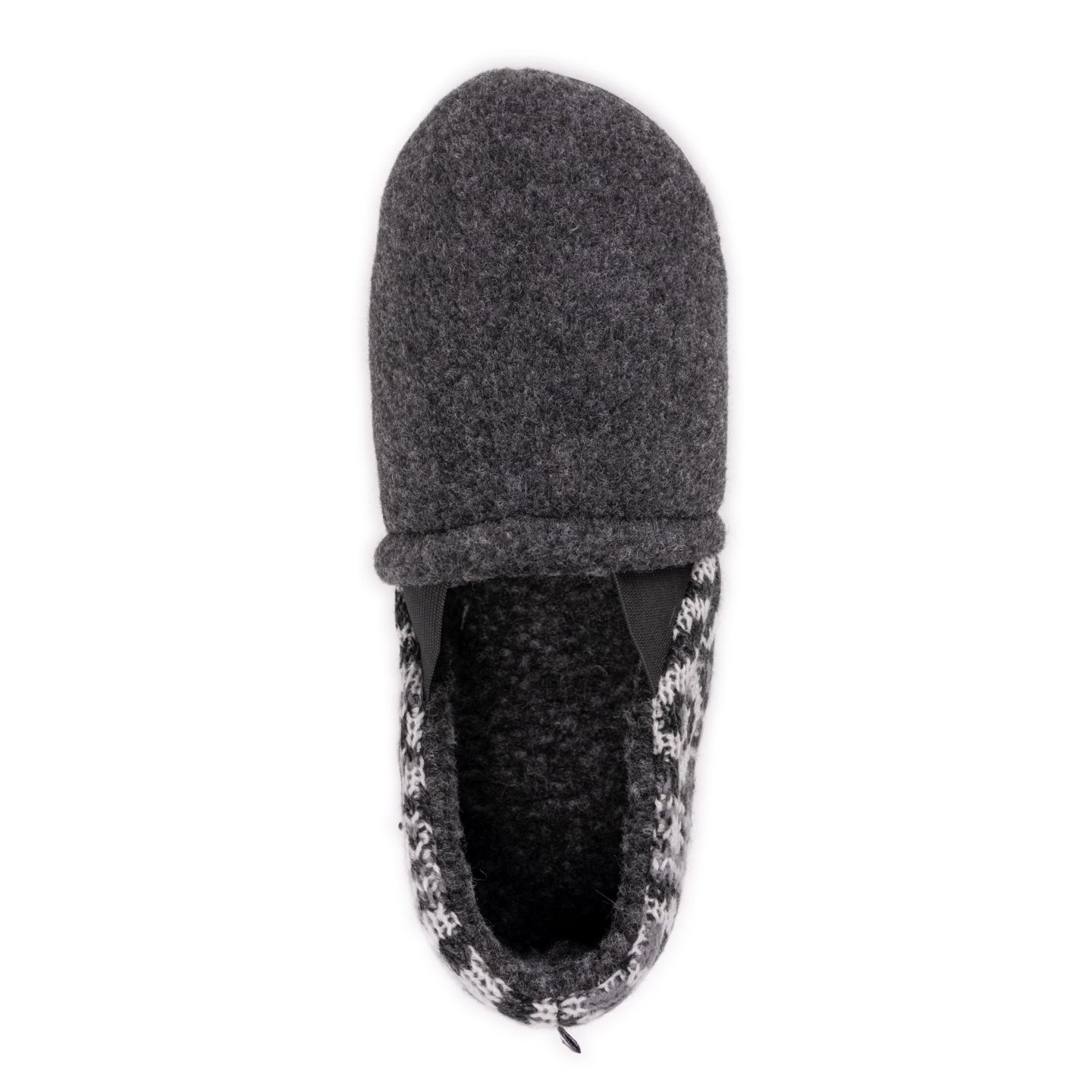 Мужские тапочки MUK LUKS Kristof Slippers, цвет: Чёрный — фото 6