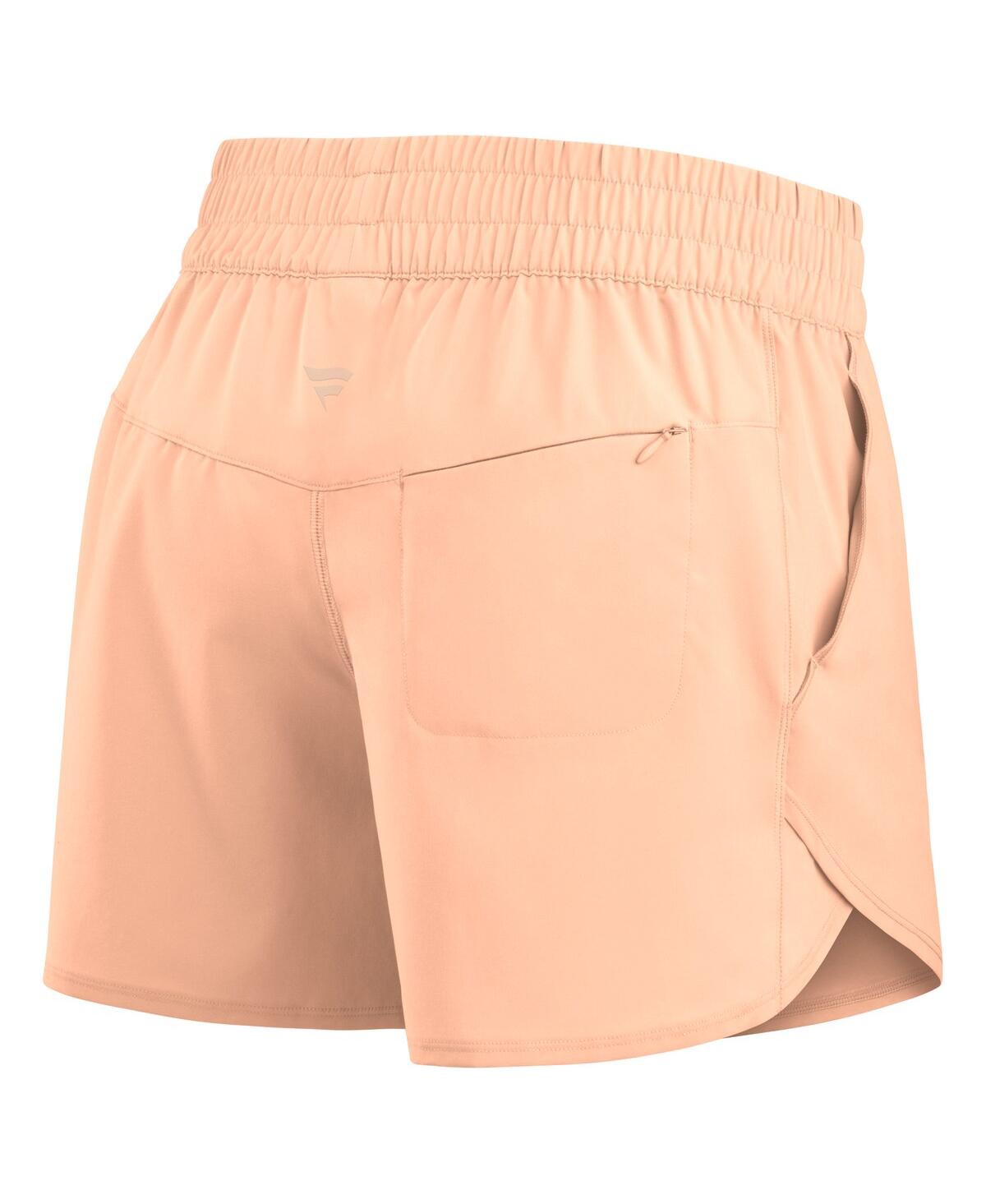 Fanatics Women's Orange San Francisco Giants Studio Woven Vibe Shorts In Orange
