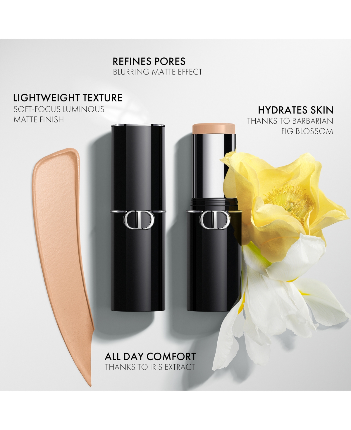Dior Forever Skin Perfect 24h Multi-use Foundation Stick 1 Cr Cool Rosy 0.37 oz In 2 Cr Cool Rosy
