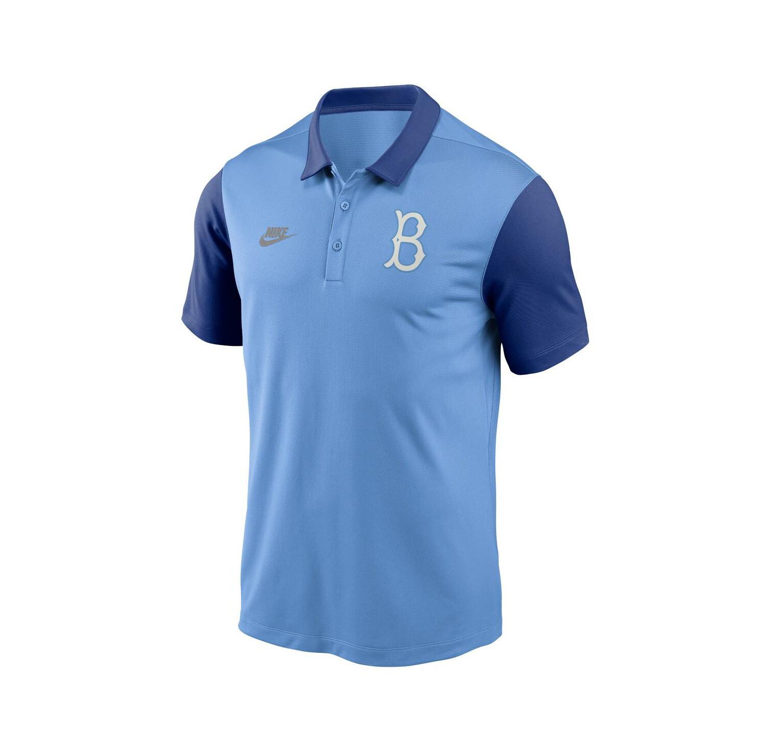Men's Light Blue Brooklyn Dodgers Franchise Cooperstown Collection Polo