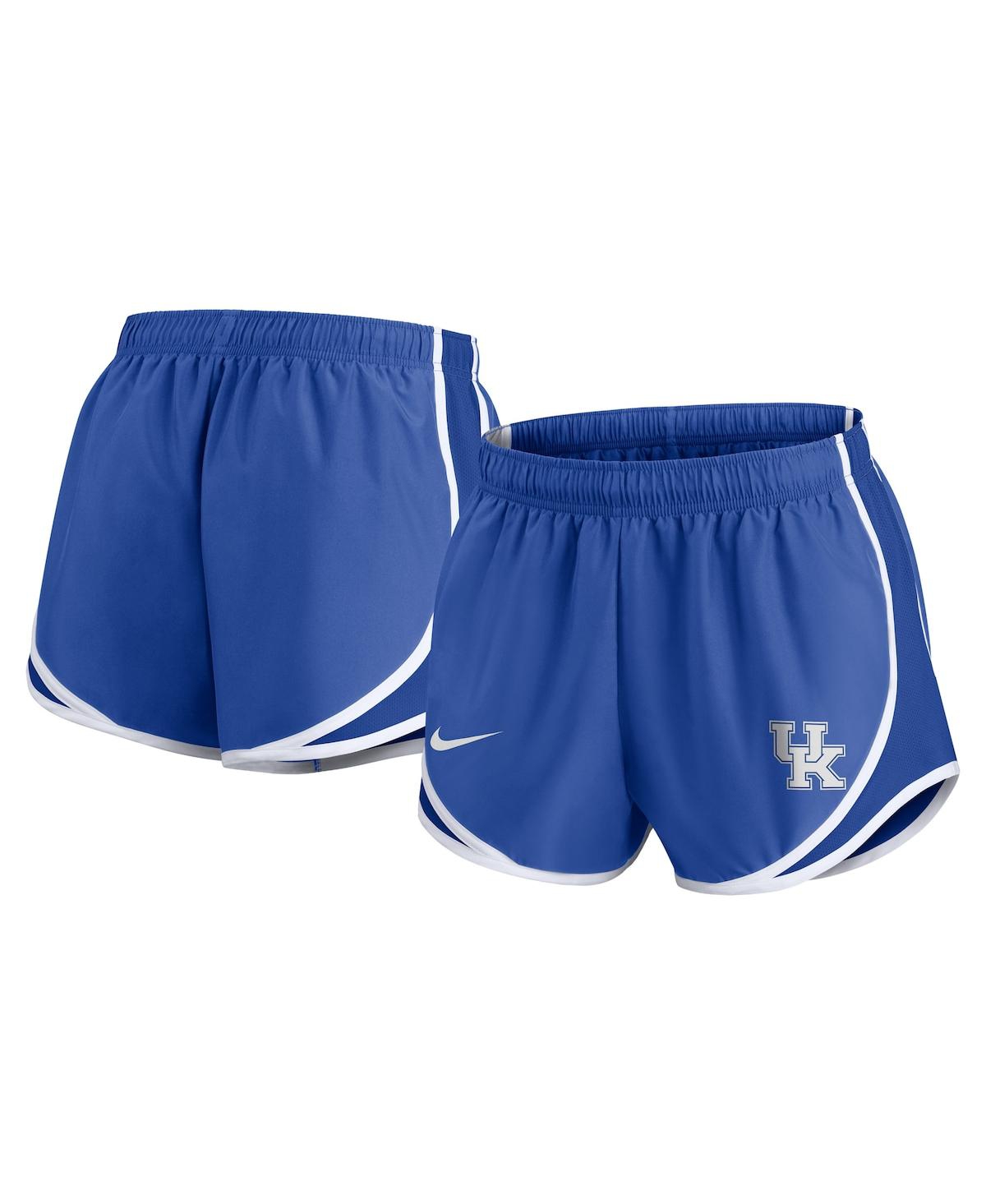 Nike Women's Royal Kentucky Wildcats Primetime Tempo Performance Shorts In Royal