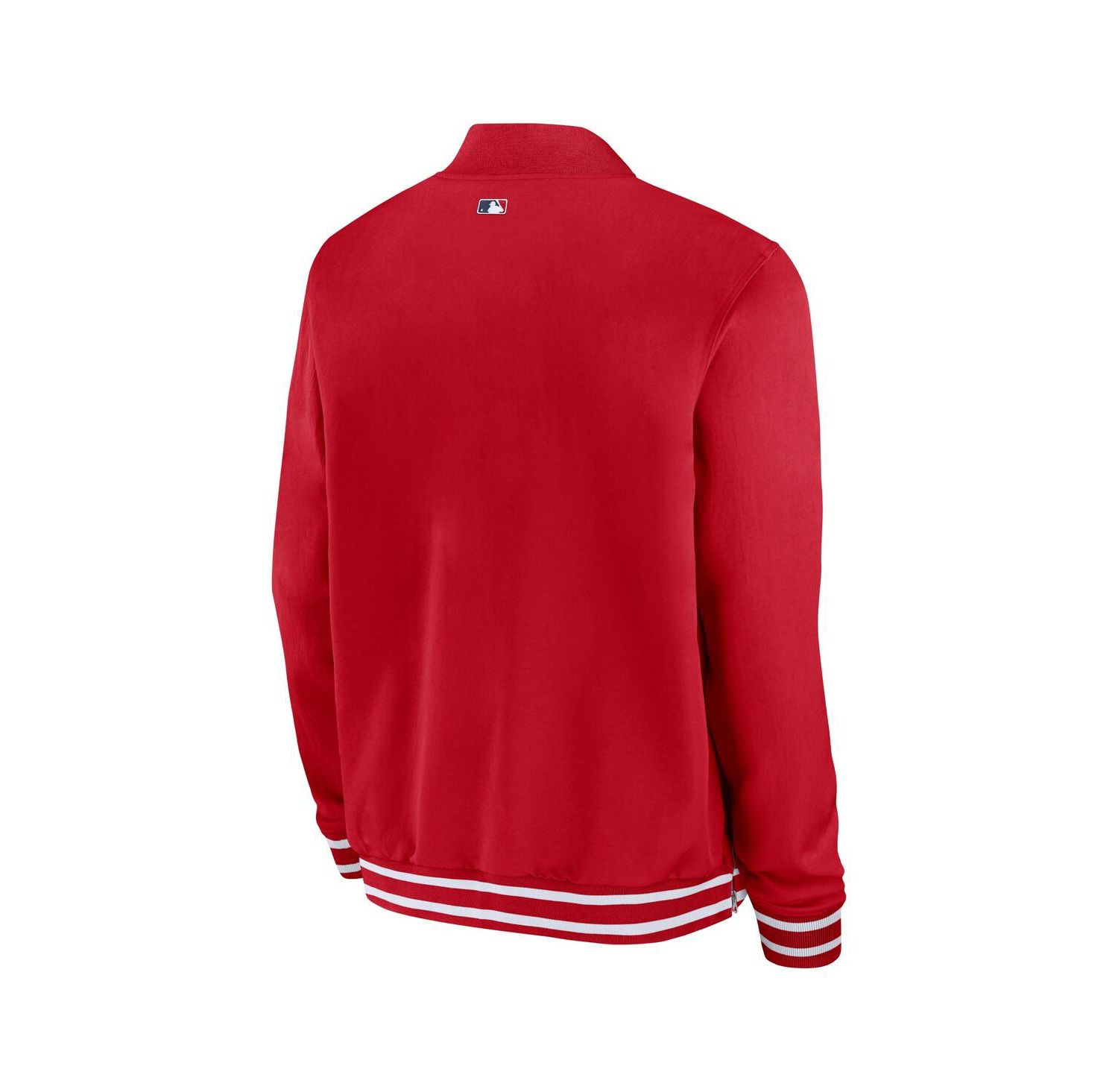 Men's Red St. Louis Cardinals Authentic Collection Full-Zip Bomber Jacket