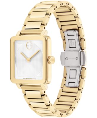 Women's Bold Evolution 2.0 Swiss Quartz Ionic Plated Light Gold Steel Watch 26mm