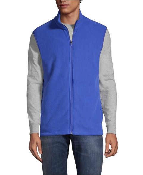 Мужские Lands' End Men's Thermacheck 100 Fleece Vest