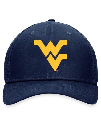 Men's Navy West Virginia Mountaineers Spacer Flex Hat