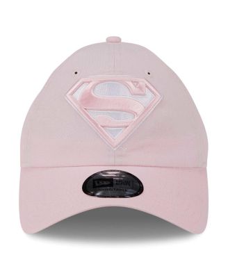 Men's Pink Superman Casual Classic Adjustable Hat