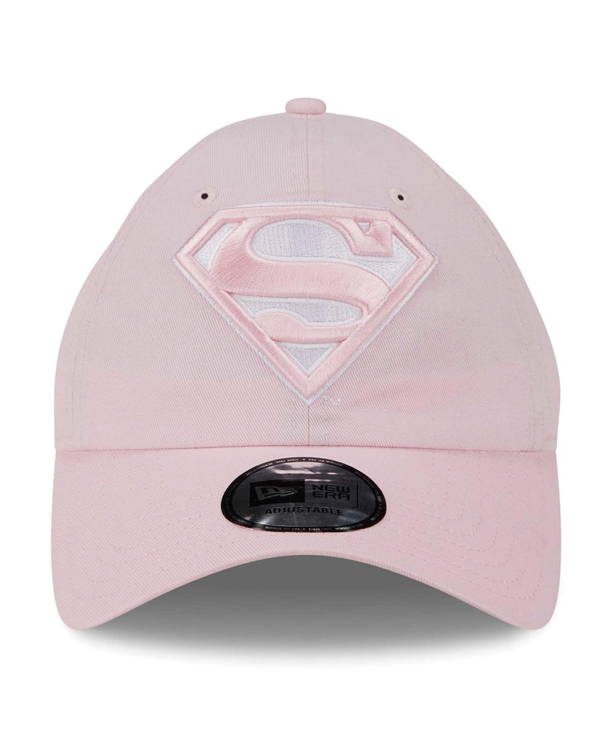 NEW ERA MEN'S PINK SUPERMAN CASUAL CLASSIC ADJUSTABLE HAT 