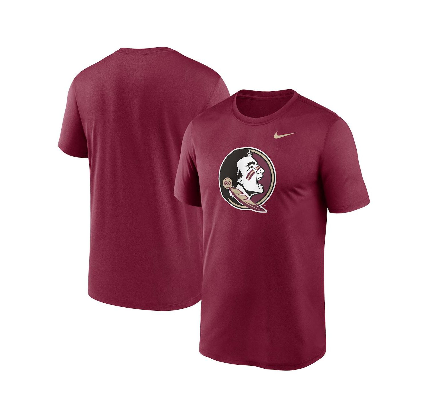 Men's Garnet Florida State Seminoles Primetime Legend Logo T-Shirt
