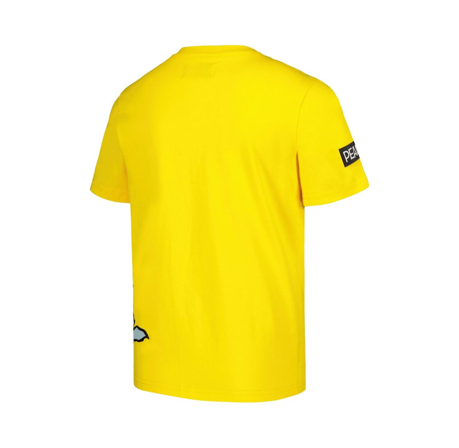 Big Boys and Girls Yellow Peanuts Snoopy Sleep T-Shirt