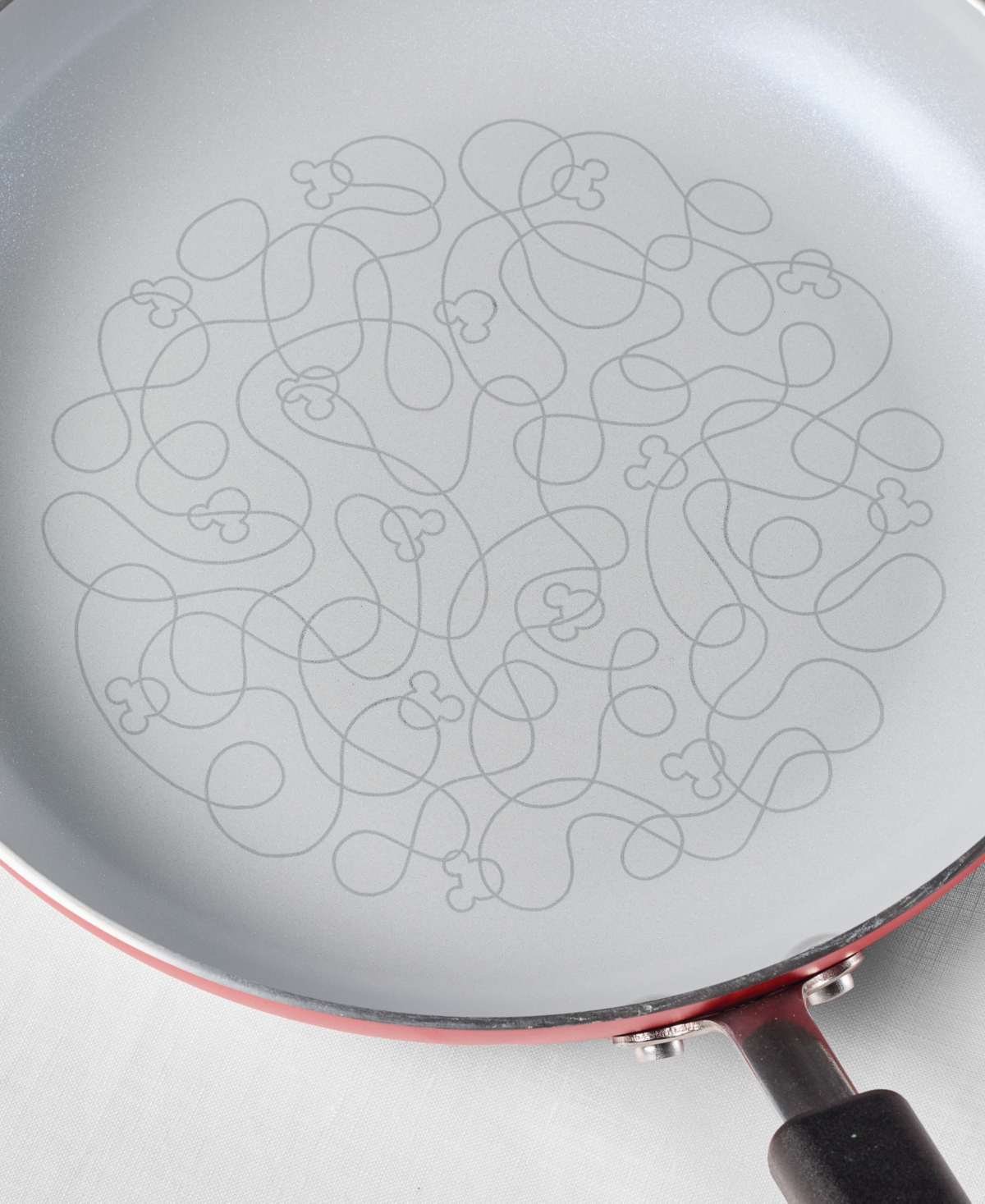 Farberware Disney 11" Ceramic Nonstick Frying Pan In Red