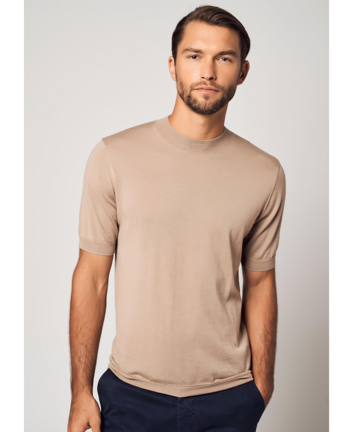 Bellemere New York Men's Bellemere Essential Cashmere-Silk T-shirt
