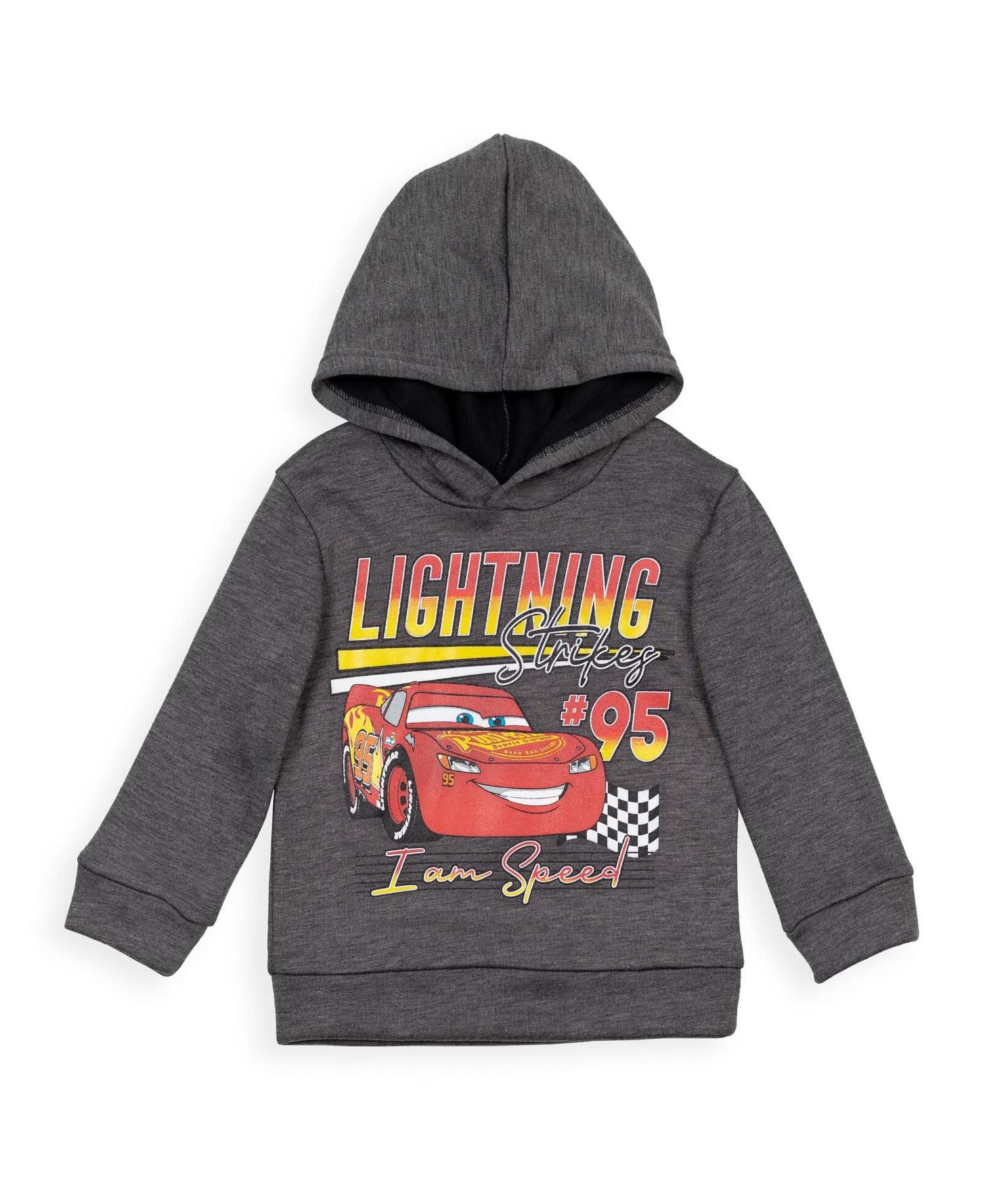 Big Boys (6-12) Lightning McQueen Fleece Pullover Hoodie and Pants Outfit Set