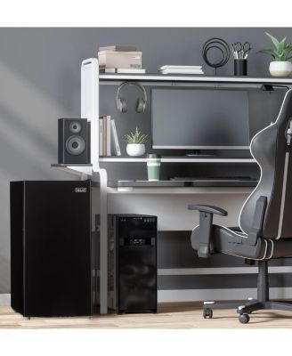 3.3 Cu. Ft. Compact Mini Refrigerator with Freezer, Can Dispenser