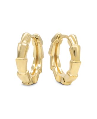 Signature Hoop Earrings in 14K Gold