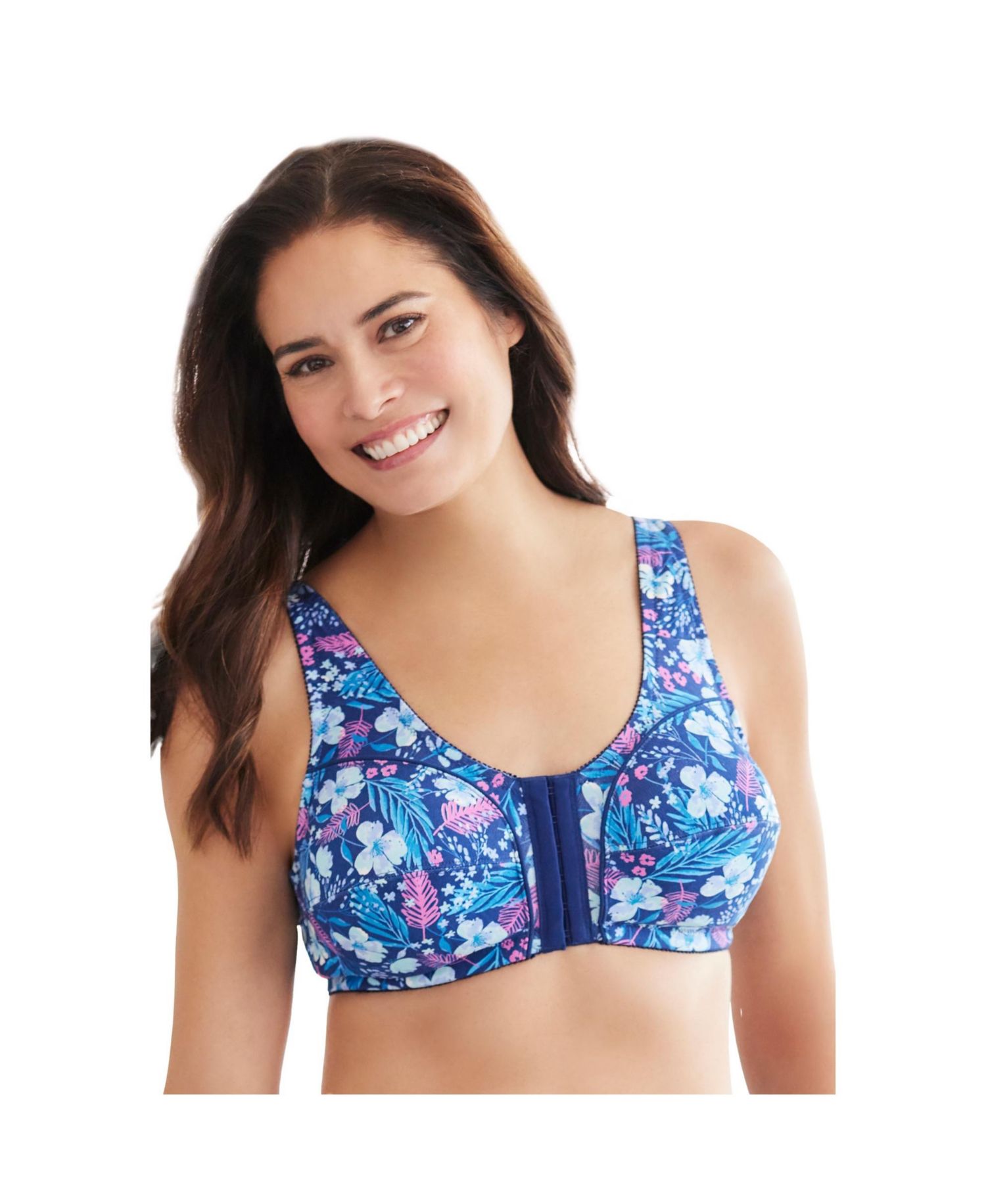 Women's Front-Close Wireless Bra