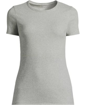 Plus Size Micro Rib T-Shirt