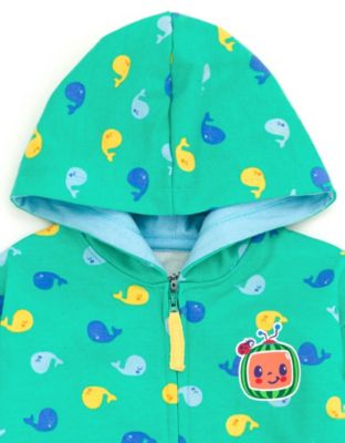 Baby Boys Fleece Zip Up Hoodie to