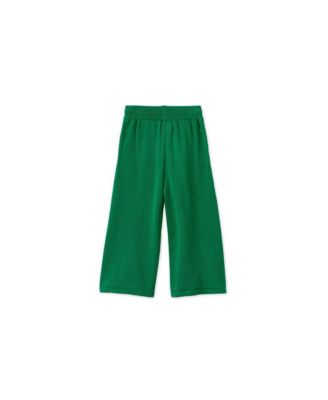 Toddler Organic Knit Wide Leg Trousers