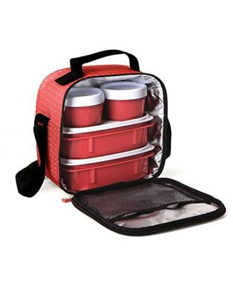 Insulated Lunch Bag with Containers