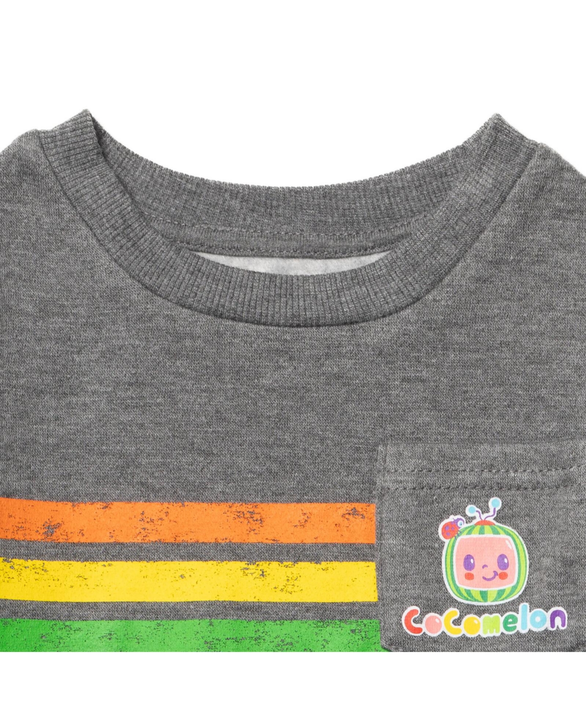 CoComelon Baby Boys Baby Fleece Pullover Sweatshirt to