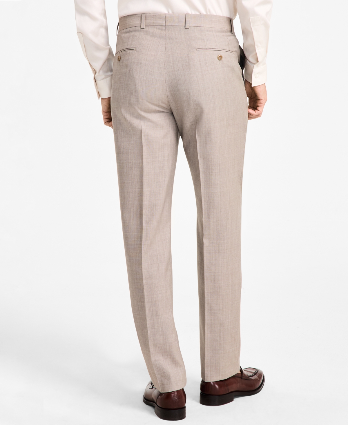 Michael Kors Men's Classic Fit Wool Blend Suit Pant In Neutral