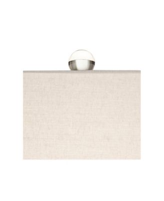 Annette Coastal Table Lamp 38" Tall Blue Ceramic Drip Vase with Table Top Dimmer Off White Oval Shade for Bedroom Living Room Home