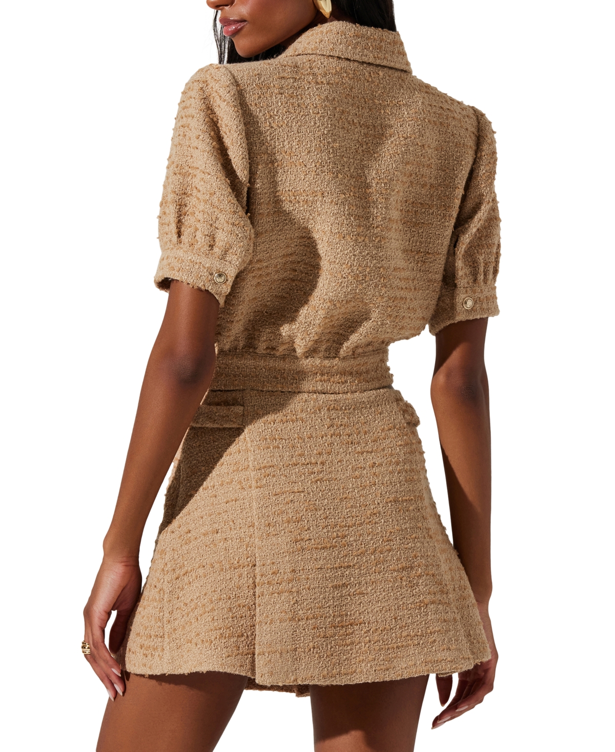 Astr the Label Women's Bronwyn Tweed Skort