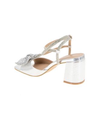 Women's Tawny Block-Heel Bow Dress Sandals