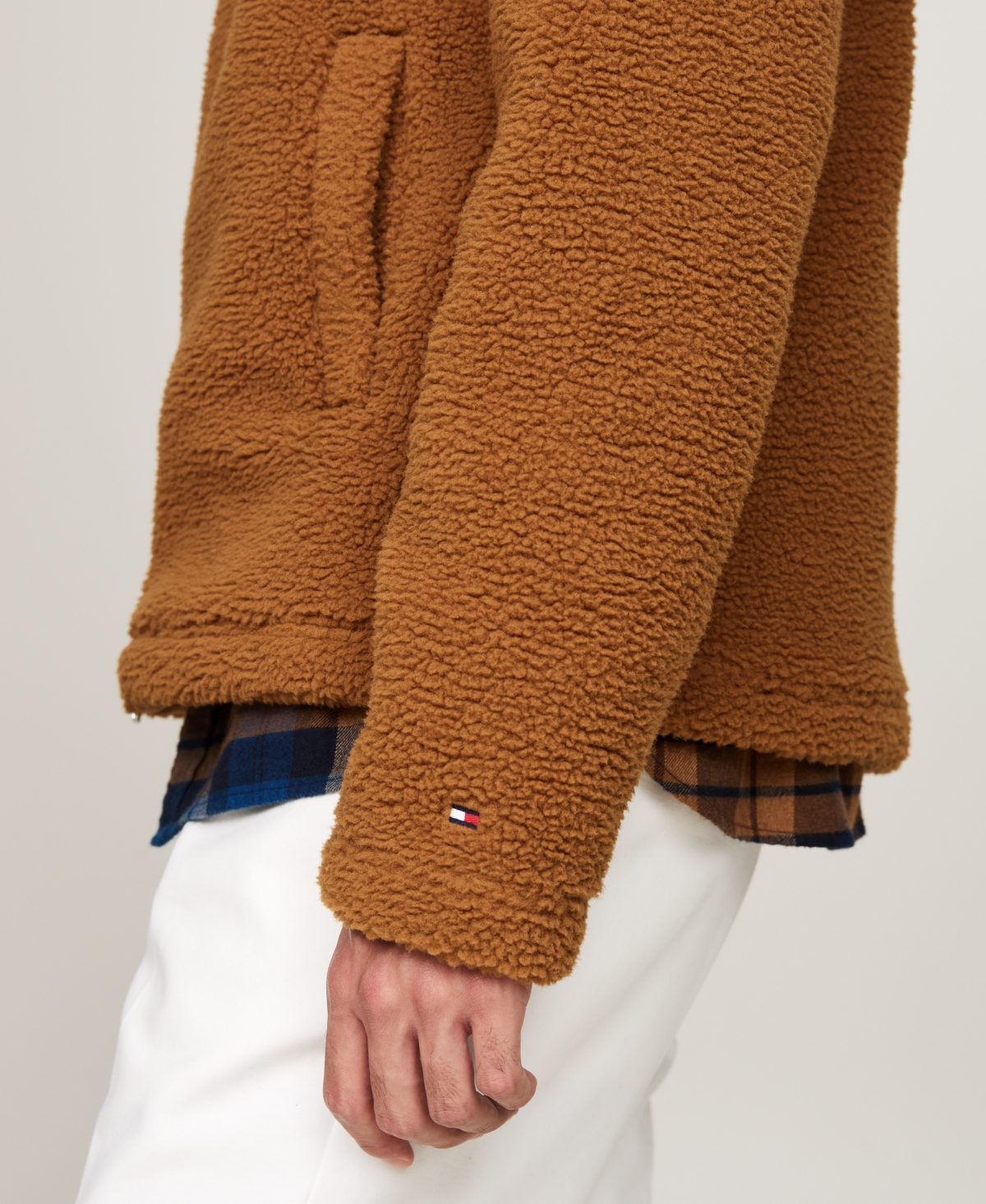 Tommy Hilfiger Men's Monotype Teddy Zip Sweater