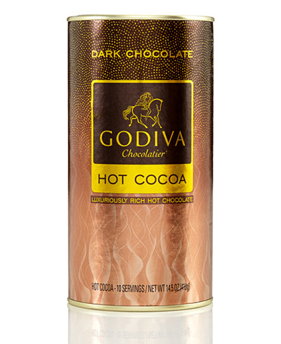 Godiva Dark Chocolate Cocoa Canister