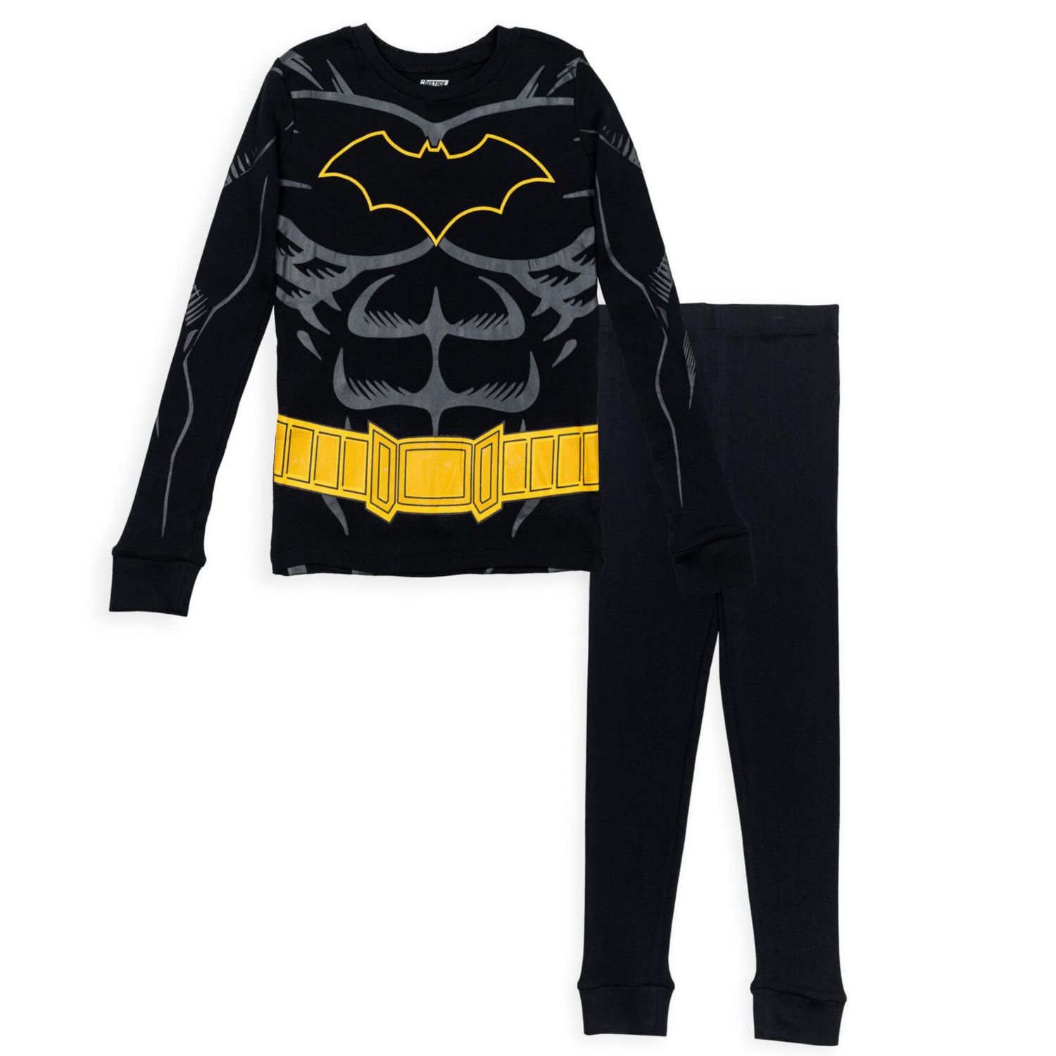 Little Boys Batman Cosplay 2-Piece Pajama Set