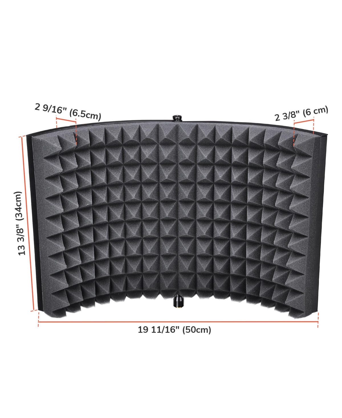Yescom Studio Microphone Isolation Shield Acoustic Foam Panel Sound Absorbing Recording Panel