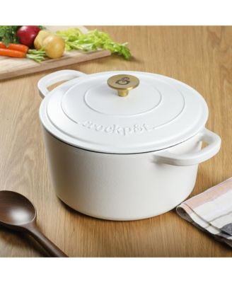 Crock Pot Artisan 7-Quart Round Dutch Oven - Matte Dusty Pink