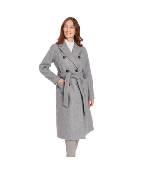 Женские куртки Frye Clara Double Breasted Belted Coat