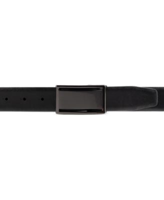 Men's Reversible Cut-Out Plaque Belt