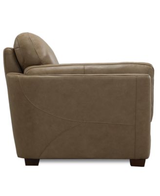 CLOSEOUT! Korder Leather Chair, Created for Macy's