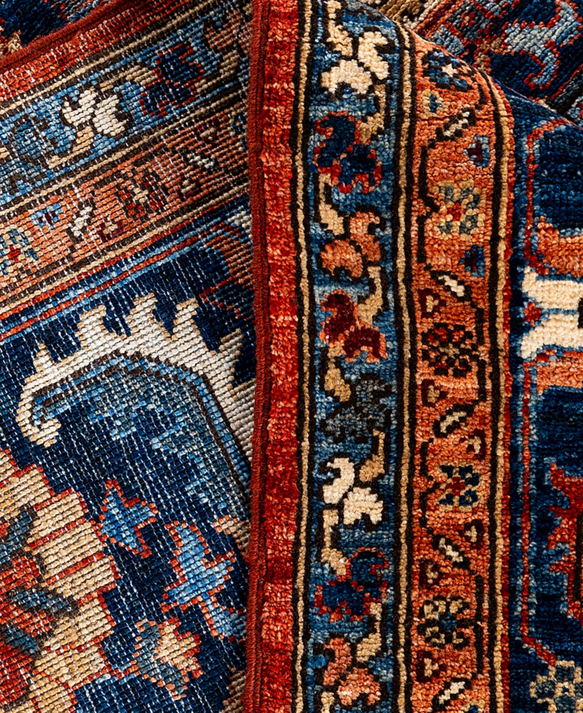 Adorn Hand Woven Rugs Serapi M1993 9'2"x11'10" Area Rug In Orange