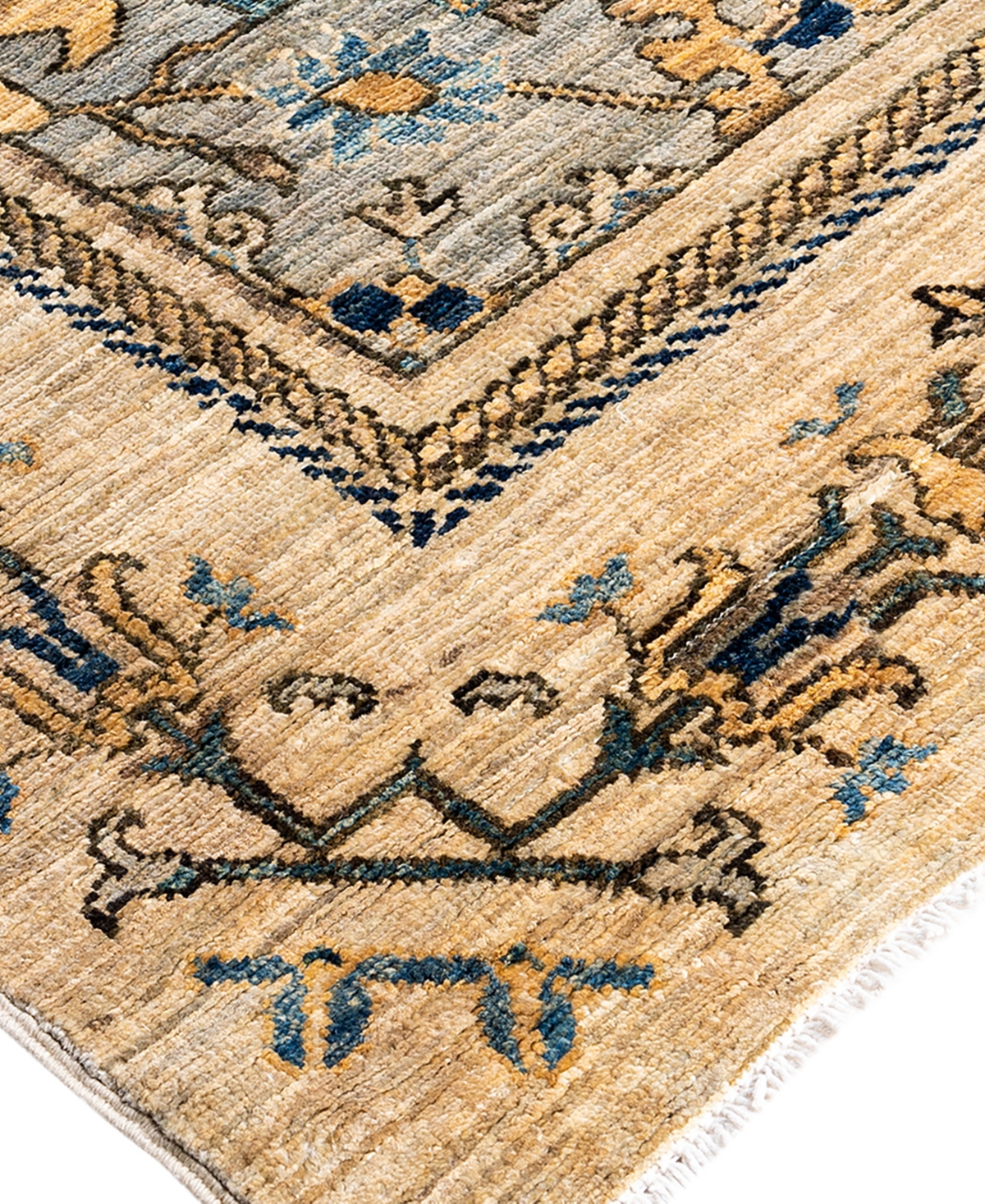 Adorn Hand Woven Rugs Serapi M1993 5'9"x8'7" Area Rug In Gray