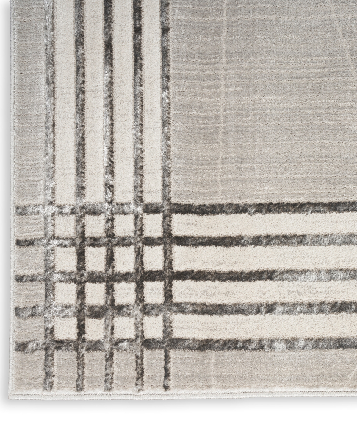 Nourison Home Desire Dsr01 5'3"x7'3" Area Rug In Gray