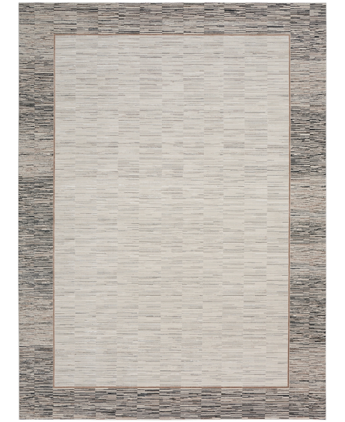 Nourison Home Desire Dsr02 9'x12' Area Rug In Gray,black
