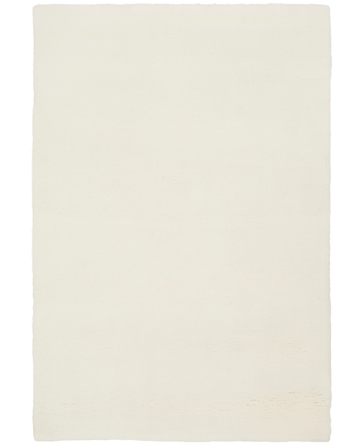 Nourison Home Plush Cloud Plc01 2'x3' Area Rug In Ivory