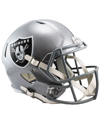 Riddell Oakland Raiders Speed Replica Helmet