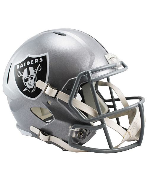 Riddell Oakland Raiders Speed Replica Helmet Reviews Sports Fan Shop By Lids Men Macy S