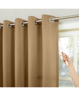 Grant Room Darkening Grommet Sliding Patio Door Curtain Panel