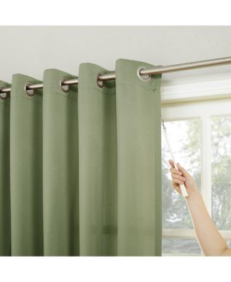 Grant Room Darkening Grommet Sliding Patio Door Curtain Panel