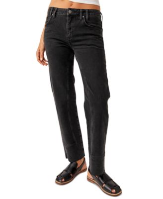 Women's Risk Taker High-Rise Straight-Leg Jeans