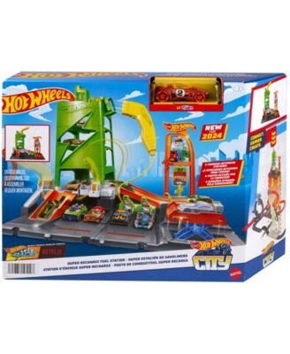 City Super Recharge Fuel Station Toy Car